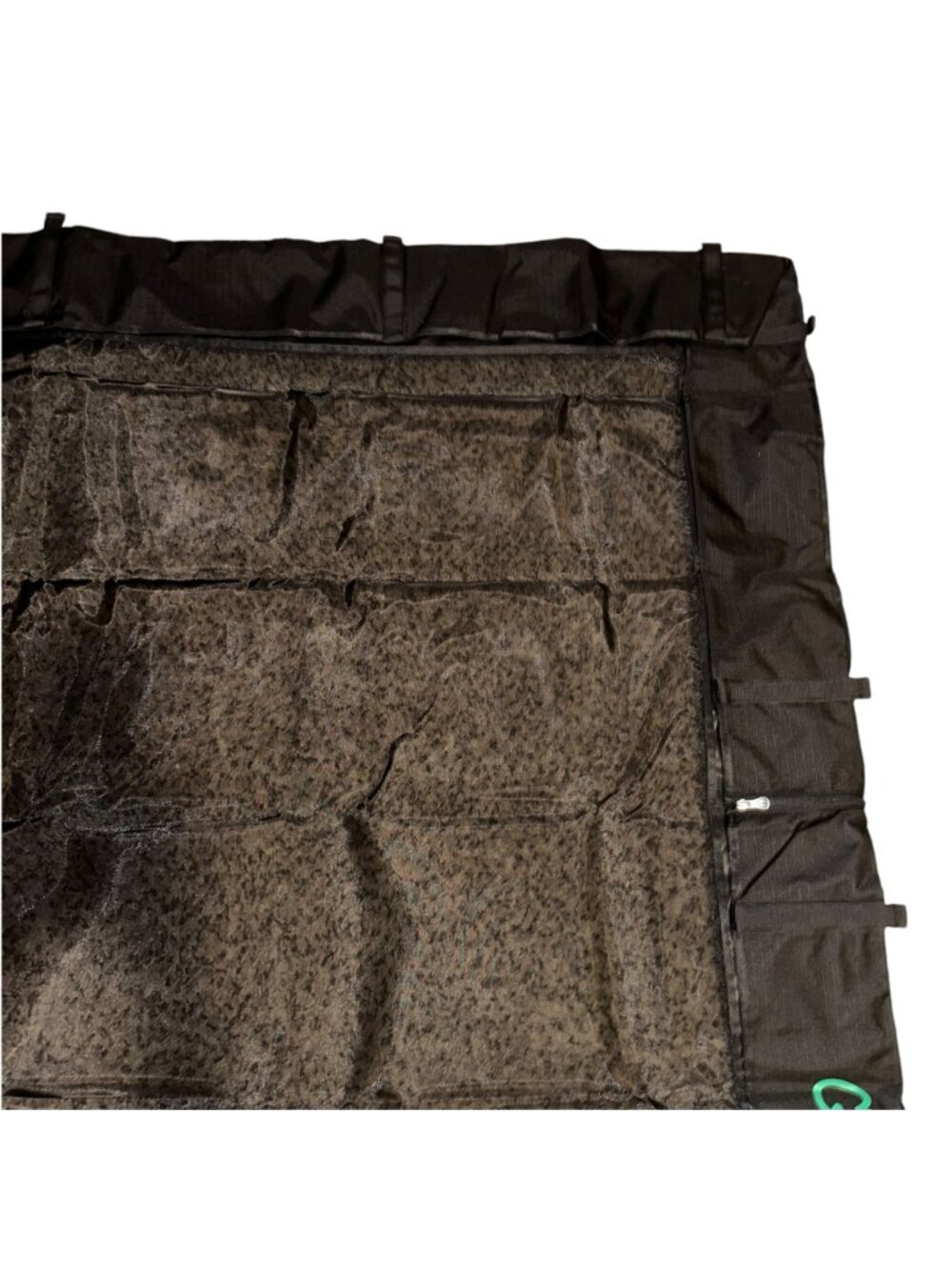 New Open FXW Dog Playpen Mesh Cover Top Black Fits 8 Panel 32" 40" 45" Height - Picture 8 of 10